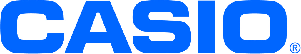 Casio logo bleu